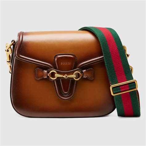 gucci bedovertrek|Gucci leather shoulder bag.